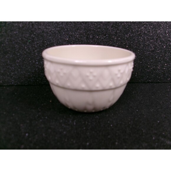 PartyLite P8127 Sturbridge Ceramic Votive Candle Holders 3” x 2” Set of 3 w Box - Picture 3 of 5